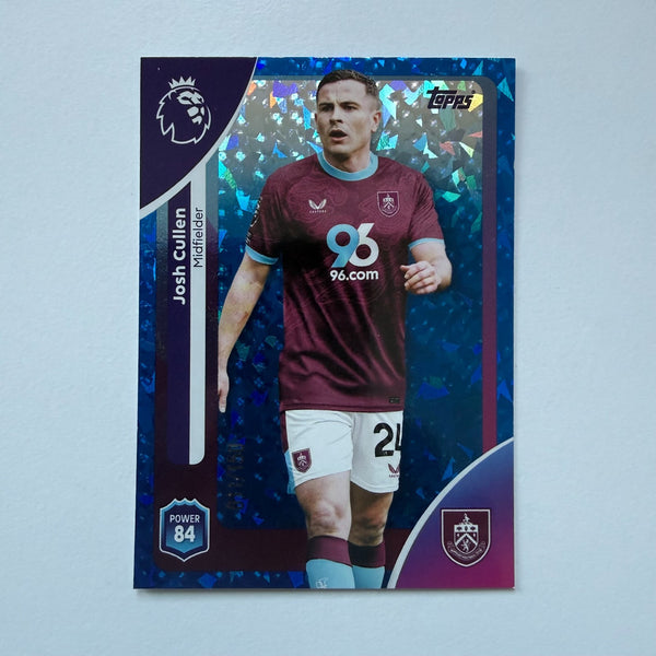 Topps Premier League 25/26 Josh Cullen Burnley Blue Parallel Card /150