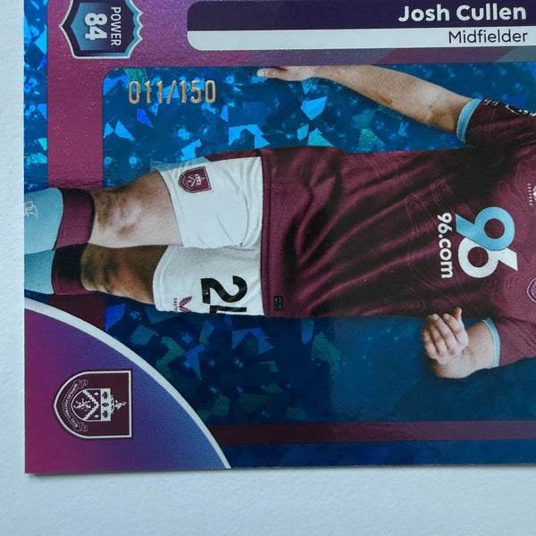 Topps Premier League 25/26 Josh Cullen Burnley Blue Parallel Card /150