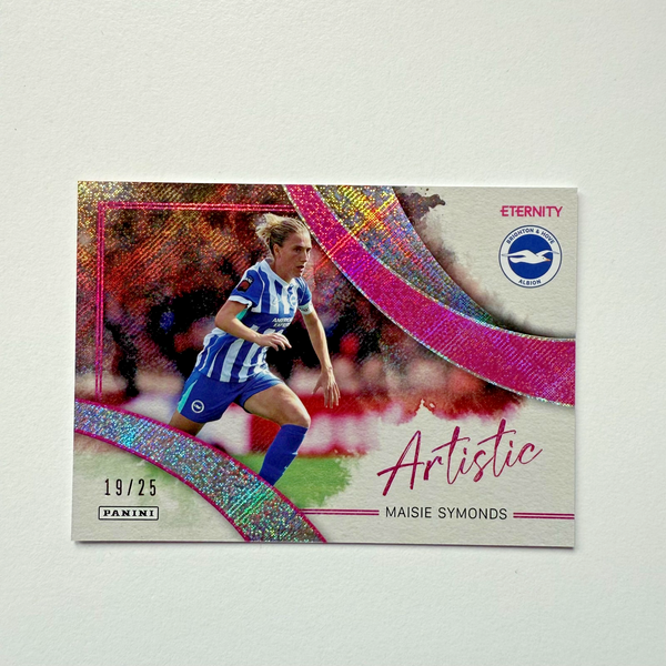 Panini Eternity WSL 25/26 Maisie Symonds Artistic Magenta /25 Brighton Card