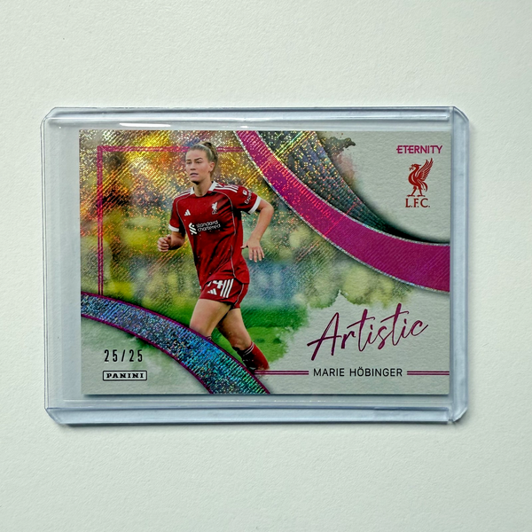 Panini Eternity WSL 25/26 Marie Höbinger Artistic 25/25 Liverpool Bookend