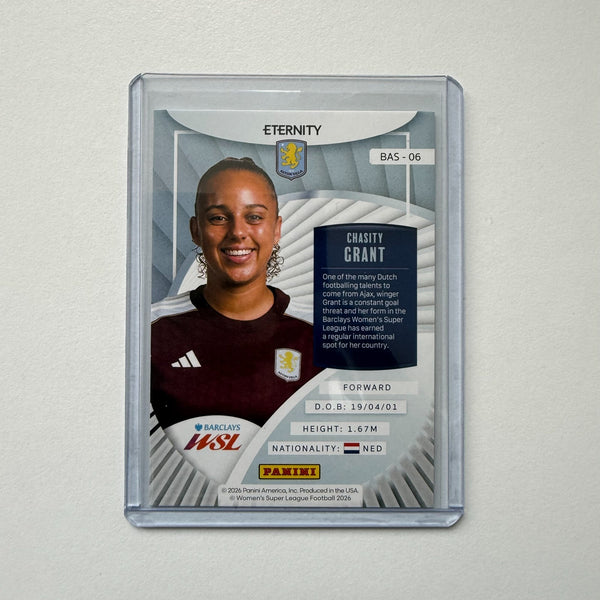 Panini Eternity WSL 25/26 Chasity Grant Base Parallel Green /50 Aston Villa Card
