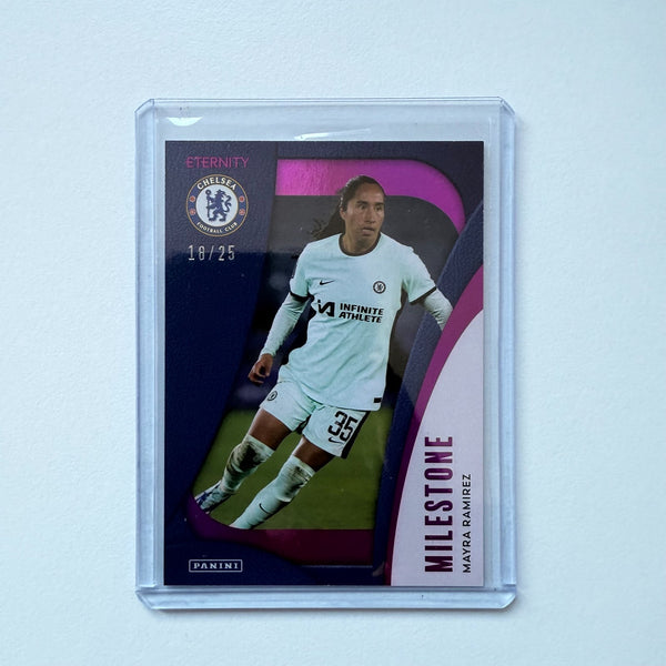 Panini Eternity WSL 25/26 Mayra Ramirez Milestone Magenta /25 Chelsea Card
