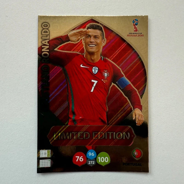 2018 Panini Adrenalyn XL Fifa World Cup - Limited Edition Cristiano Ronaldo