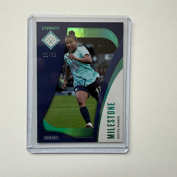 Panini Eternity WSL 25/26 Nikita Parris Milestone Green /50 London City