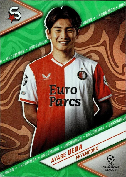 Topps Superstars 2024 23/24 Ayase Ueda Feyenoord Uncommon Card #77
