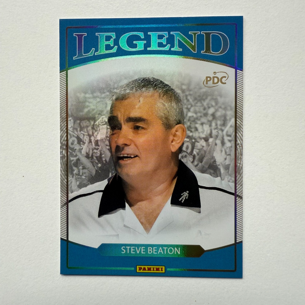 Panini 2026 PDC World Championship Steve Beaton Legend Card /150