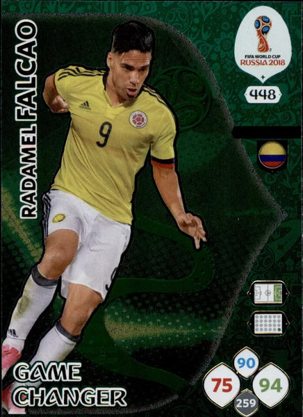 Panini World Cup 2018 Russia Radamel Falcao Game Changer Colombia Card #259