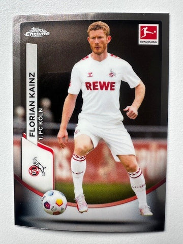 Topps Chrome Bundesliga 2023/24 Florian Kainz FC Koln Card No 53