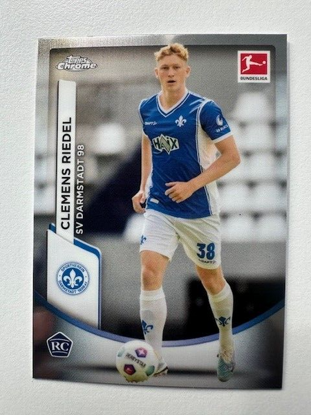 Topps Chrome Bundesliga 2023/24 Clemens Riedel SV Darmstadt 98 Card No 20
