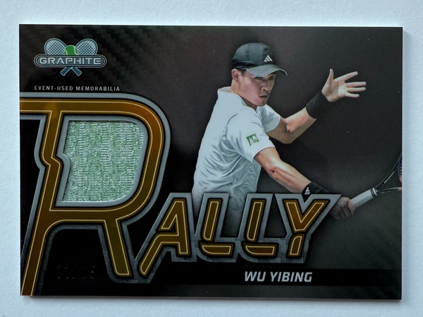 Topps Graphite 2024 Wu Yibing Patch /25 Chrome Rally Relic SSP Tennis