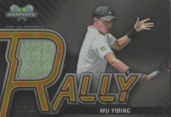 Topps Graphite 2024 Wu Yibing Patch /25 Chrome Rally Relic SSP Tennis