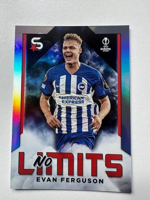 Topps Superstars 2024 23/24 Evan Ferguson Brighton No Limits Card NL-05