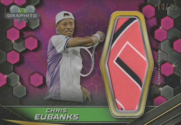 Topps Graphite 2024 Chris Eubanks Patch /15 Chrome Relic MGC 9