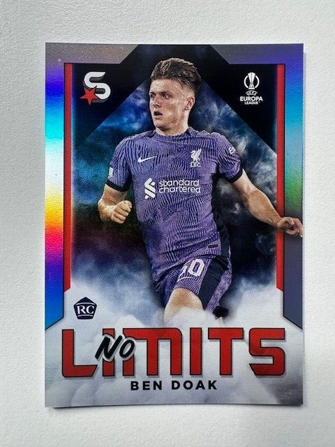 Topps Superstars 2024 23/24 Ben Doak Liverpool No Limits Card NL-10