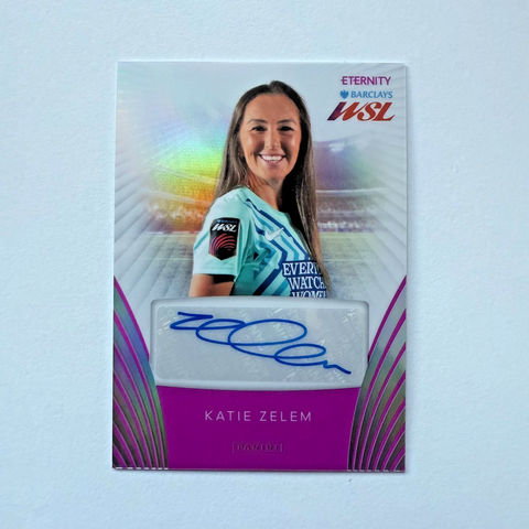 Panini Eternity WSL 25/26 Katie Zelem Auto /20 London City Lionesses Pink Card