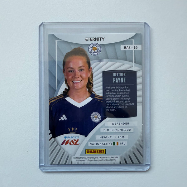 Panini Eternity WSL 25/26 Heather Payne Base Parallel Green /50 Leicester City