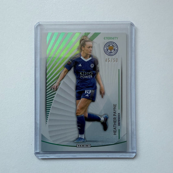 Panini Eternity WSL 25/26 Heather Payne Base Parallel Green /50 Leicester City