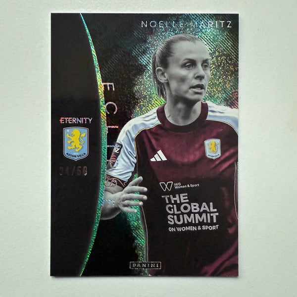 Panini Eternity WSL 25/26 Noelle Maritz Eclipse Green /50 Aston Villa Card