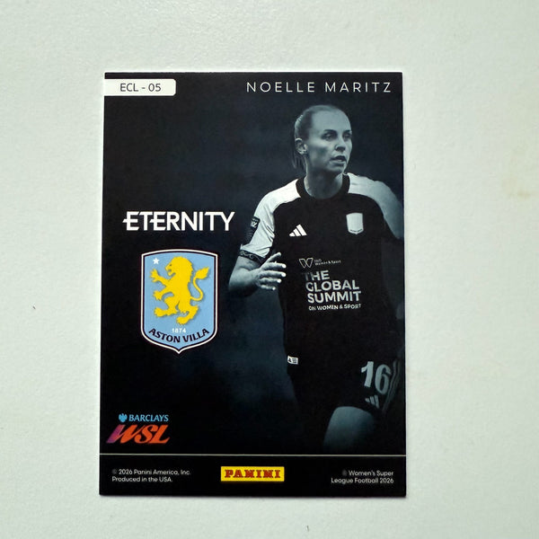 Panini Eternity WSL 25/26 Noelle Maritz Eclipse Green /50 Aston Villa Card