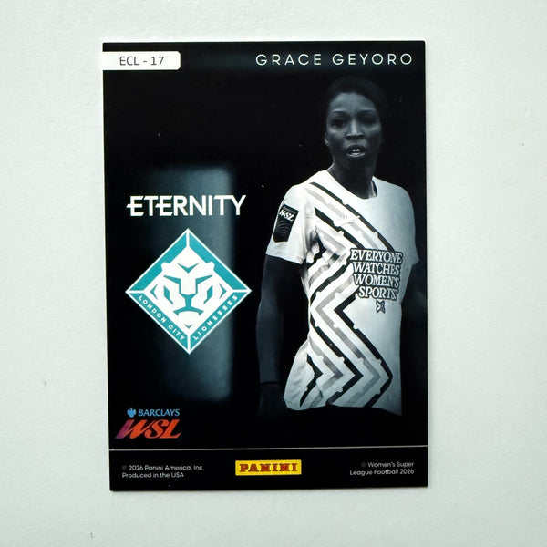 Panini Eternity WSL 25/26 Grace Geyoro Eclipse Green /50 London City Lionesses