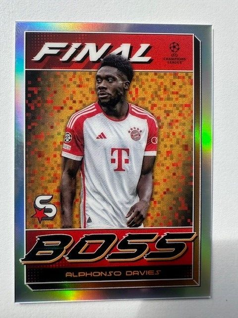 Topps Superstars 2024 23/24 Alphonso Davies Final Boss Bayern Munich Card FB-5