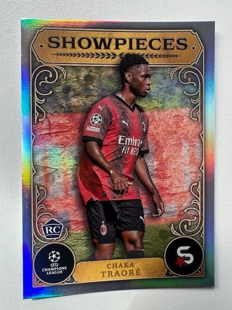 Topps Superstars 2024 23/24 Chaka Traore Showpieces AC Milan Card SP-02