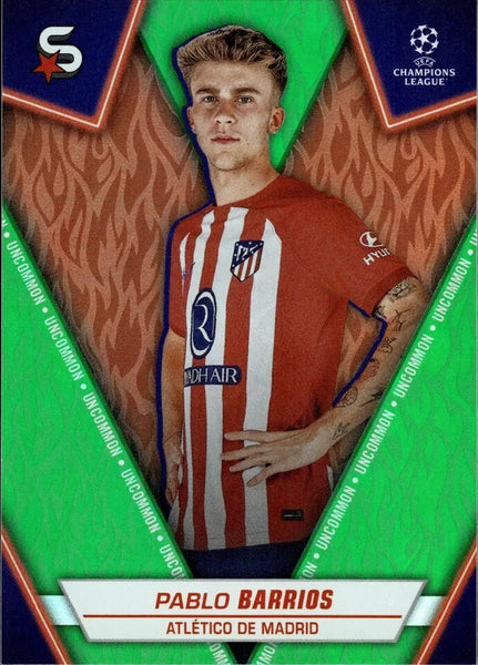 Topps Superstars 2024 23/24 Pablo Barrios Atletico Madrid Uncommon Card #22