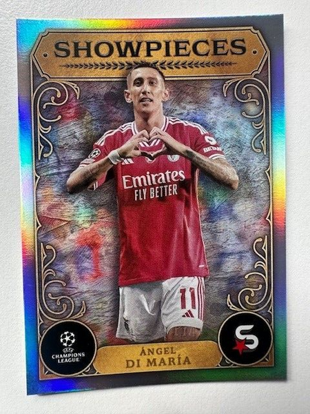 Topps Superstars 2024 23/24 Angel Di Maria Showpieces Benfica Card SP-28