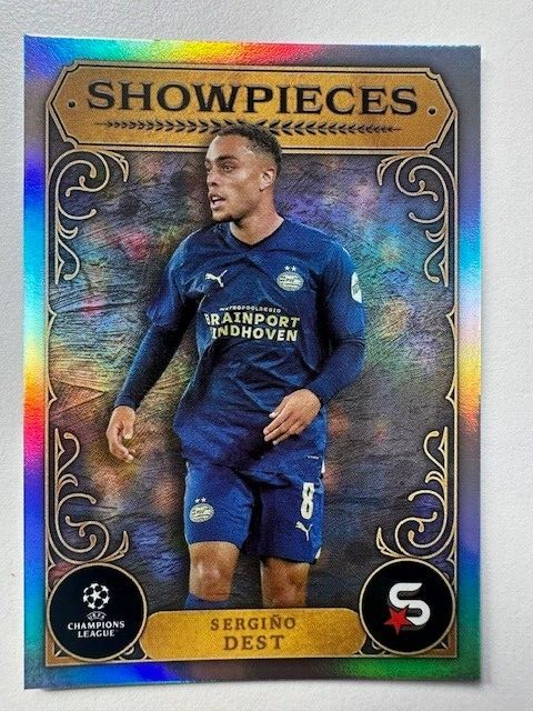 Topps Superstars 2024 23/24 Sergino Dest Showpieces PSV Eindhoven Card SP-22