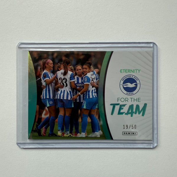 Panini Eternity WSL 25/26 For The Team Green /50 Brighton Card