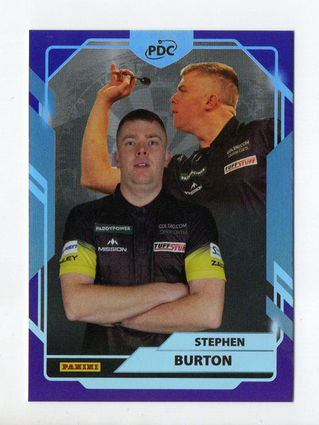 Panini 2026 PDC World Championship Darts Stephen Burton Base Parallel Card /180