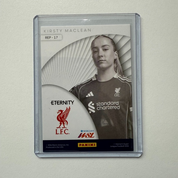 Panini Eternity WSL 25/26 Kirsty Maclean Represent Green /50 Liverpool Card
