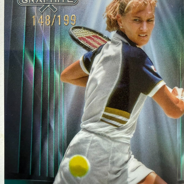 Topps 2024 Graphite Tennis Steffi Graf Legends Of The Court Parallel Chrome /199