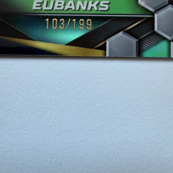 Topps 2024 Graphite Tennis Chris Eubanks Green Parallel Chrome /199 #28