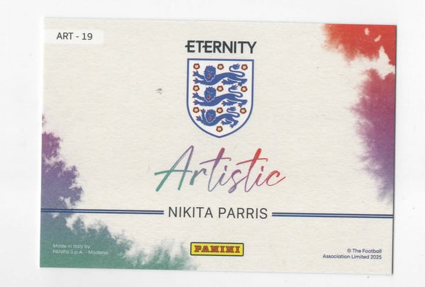 2025 Panini Eternity Lionesses Nikita Parris Artistic Gold 1/5 MGC 10 Bookstart