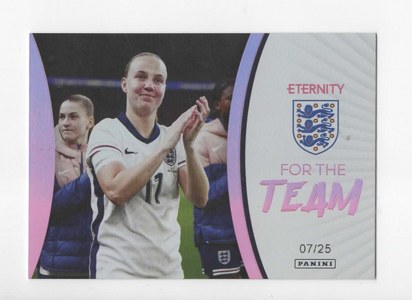 Panini Eternity 2025 Beth Mead For The Team Magenta /25 Lionesses England Card