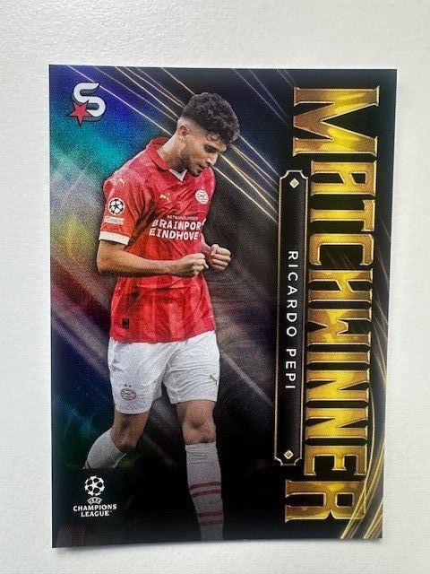 Topps Superstars 2024 23/24 Ricardo Pepi Matchwinner PSV Eindhoven Card MW-24