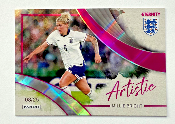 Panini Eternity 2025 Millie Bright Artistic Magenta /25 Lionesses England Card