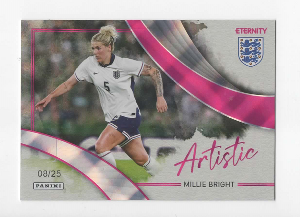 Panini Eternity 2025 Millie Bright Artistic Magenta /25 Lionesses England Card