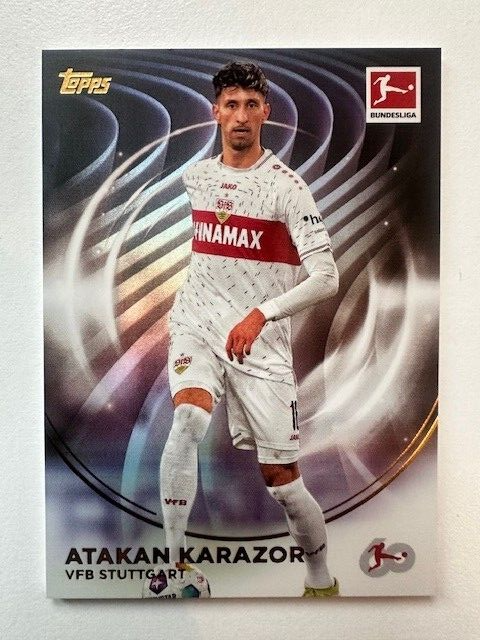 Topps 60 Years Celebration Bundesliga 2023/24 Atakan Karazor Stuttgart Card #16