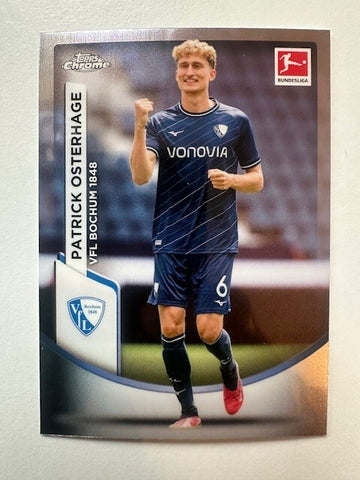 Topps Chrome Bundesliga 2023/24 Patrick Osterhage VFL Bochum Card No 9