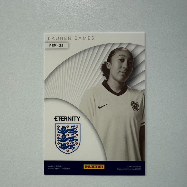 Panini Eternity Lionesses 2025 Lauren James England Represent Green Card /50
