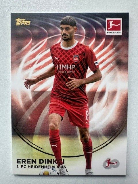 Topps 60 Years Celebration Bundesliga 2023/24 Eren Dinkci Heidenheim Card #66