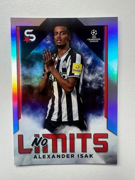 Topps Superstars 2024 23/24 Alexander Isak Newcastle No Limits Card NL-13