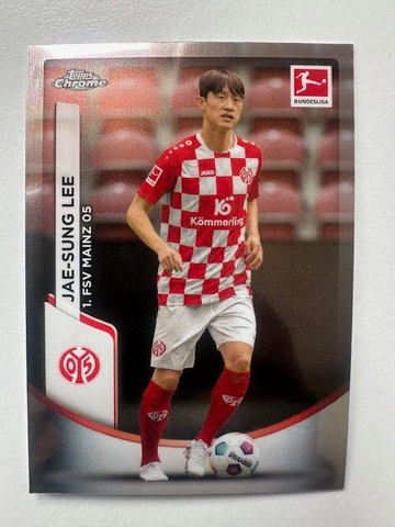 Topps Chrome Bundesliga 2023/24 Jae-Sung Lee FSV Mainz Card No 72