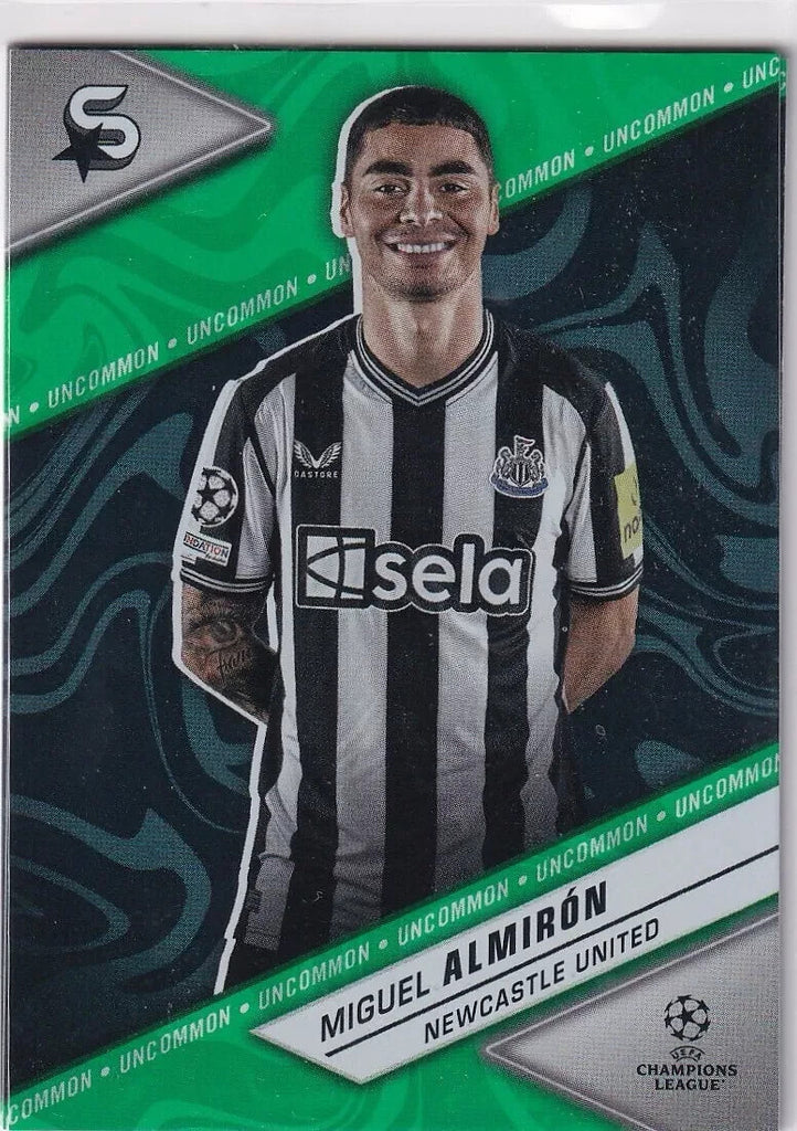 Topps Superstars 2024 23/24 Miguel Almiron Newcastle United Uncommon Card #105