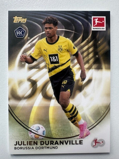 Topps 60 Years Celebration Bundesliga 2023/24 Julien Duranville Card #14