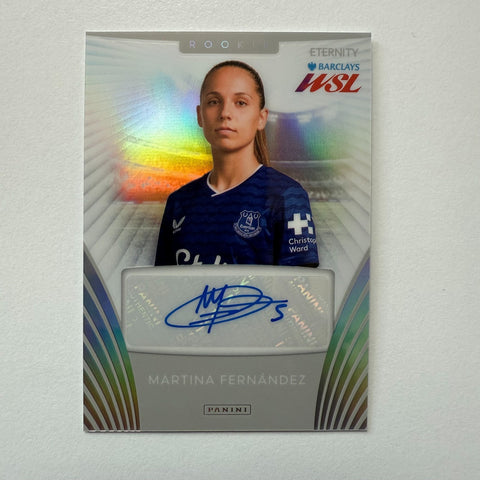 Panini Eternity WSL 25/26 Martina Fernandez Rookie Auto Everton Autograph Card