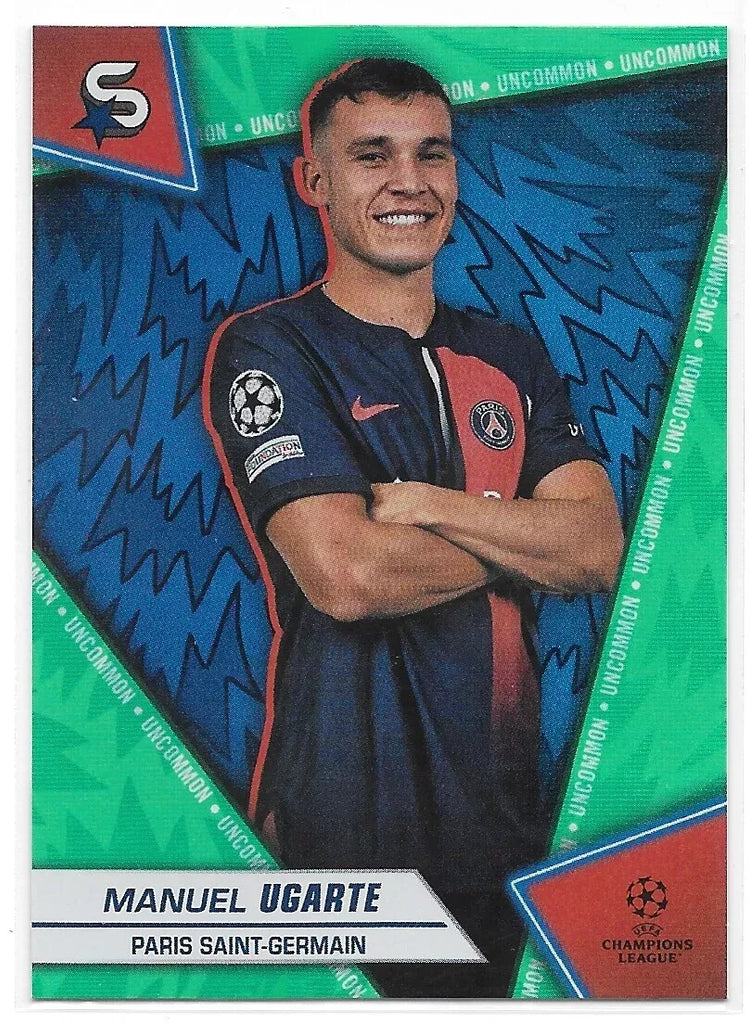Topps Superstars 2024 23/24 Manuel Ugarte PSG Uncommon Trading Card #115