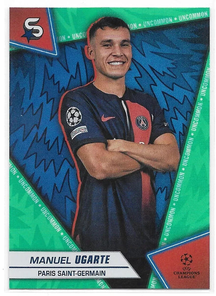 Topps Superstars 2024 23/24 Manuel Ugarte PSG Uncommon Trading Card #115